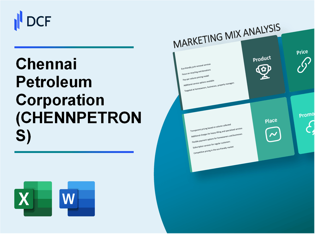 Chennai Petroleum Corporation Limited (CHENNPETRO.NS): Marketing Mix Analysis