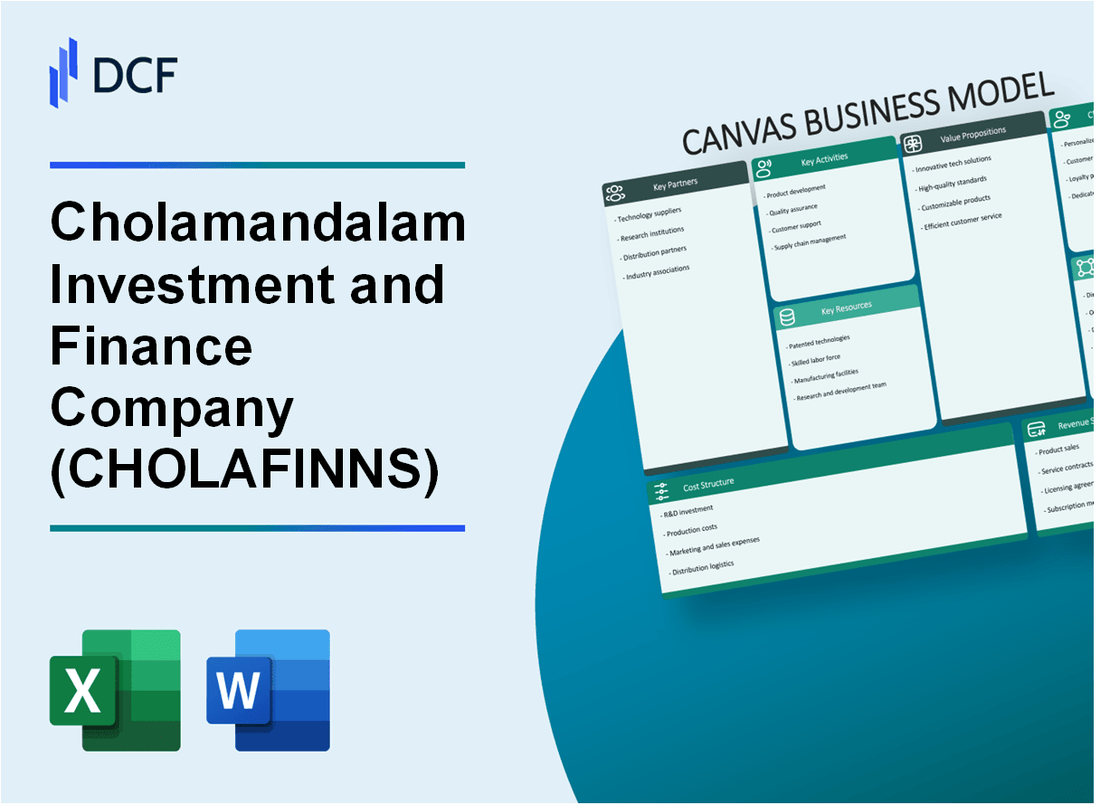 Cholamandalam Investment and Finance Company Limited (CHOLAFIN.NS): Canvas Business Model