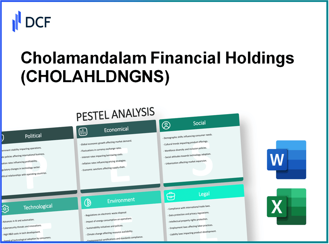 Cholamandalam Financial Holdings Limited (CHOLAHLDNG.NS): PESTEL Analysis