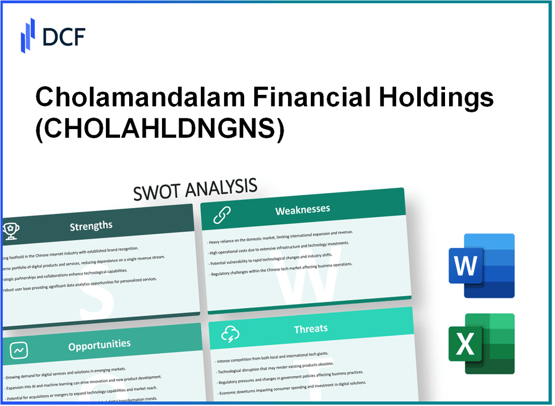 Cholamandalam Financial Holdings Limited (CHOLAHLDNG.NS): SWOT Analysis