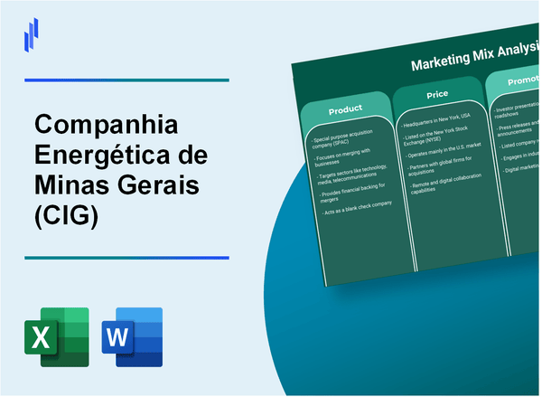 Marketing Mix Analysis of Companhia Energética de Minas Gerais (CIG)