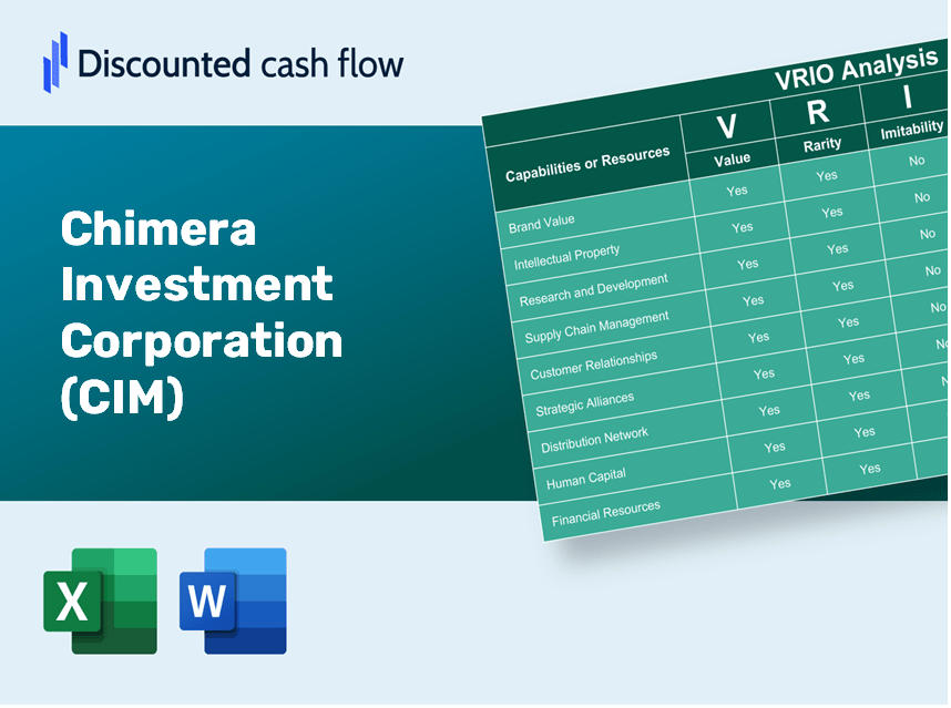 Chimera Investment Corporation (CIM): VRIO Analysis [10-2024 Updated]