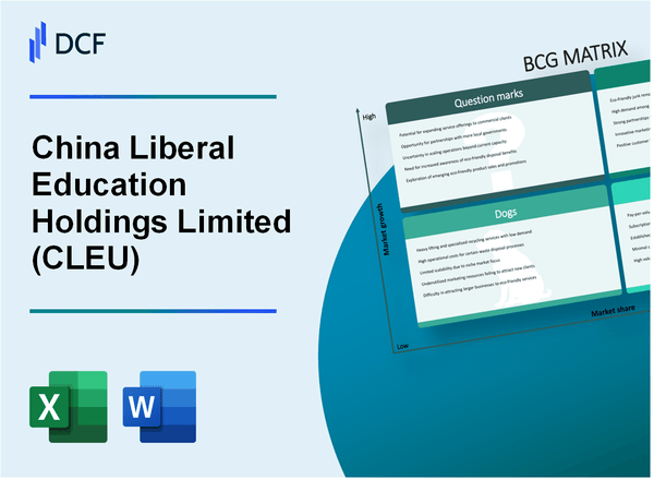 China Liberal Education Holdings Limited (CLEU) BCG Matrix