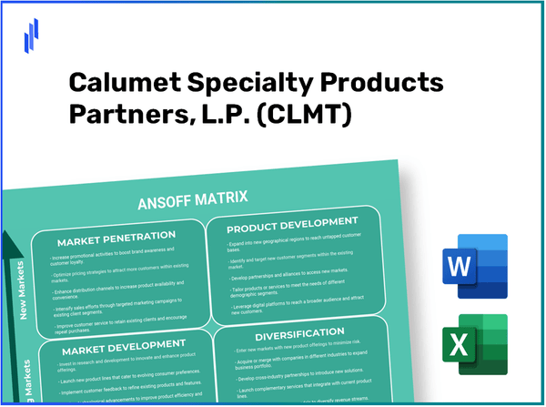 Calumet Specialty Products Partners, L.P. (CLMT)Ansoff Matrix