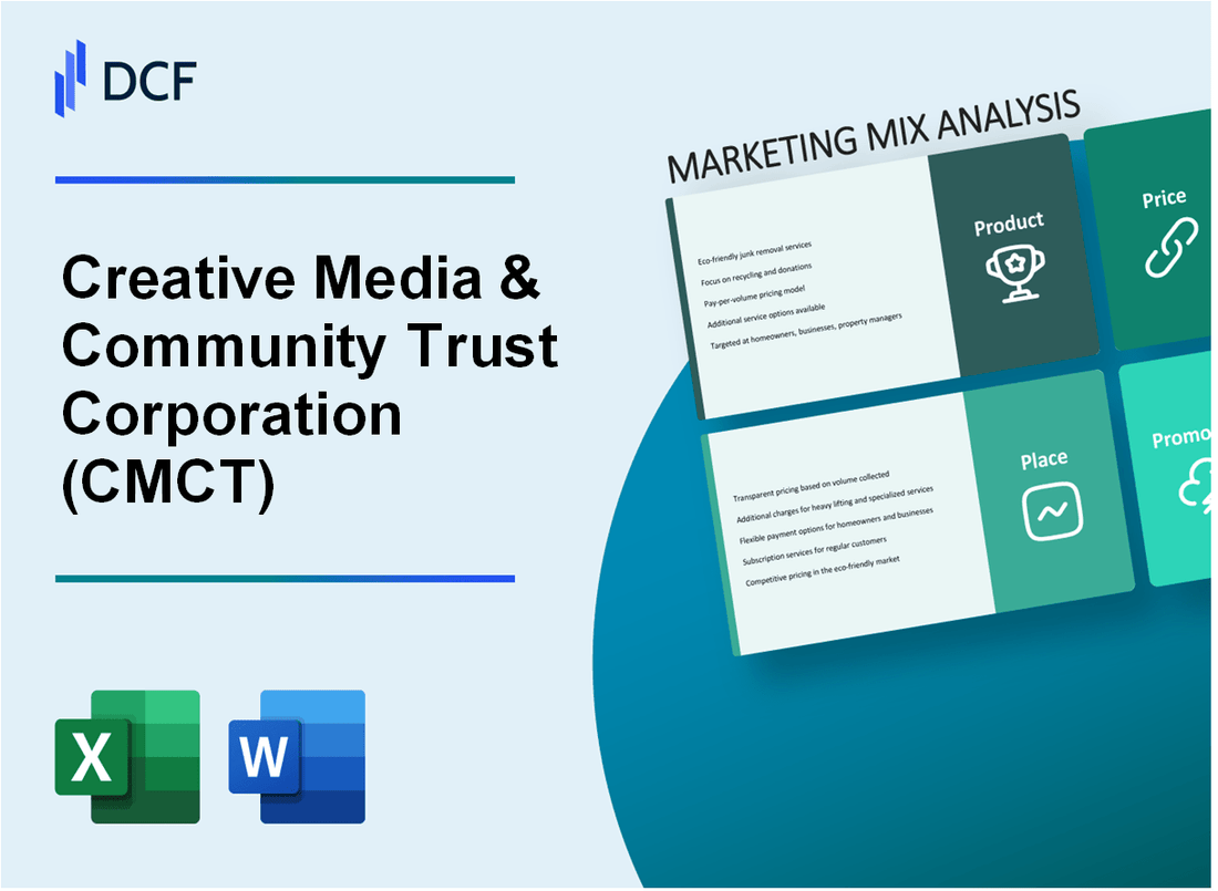 Creative Media & Community Trust Corporation (CMCT) Marketing Mix