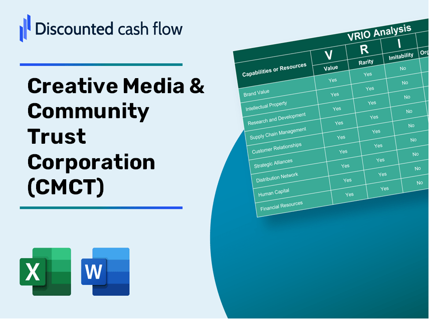 Creative Media & Community Trust Corporation (CMCT) VRIO Analysis