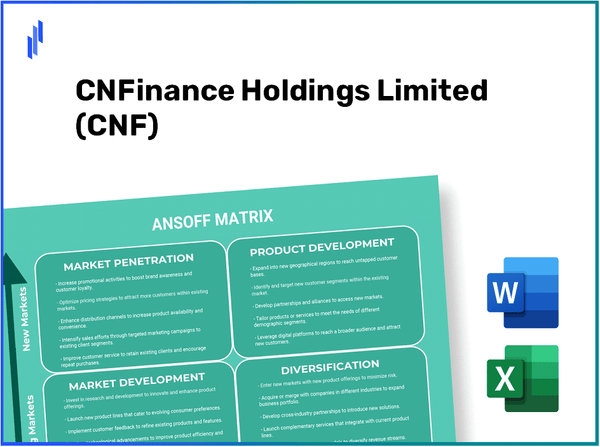 CNFinance Holdings Limited (CNF)Ansoff Matrix