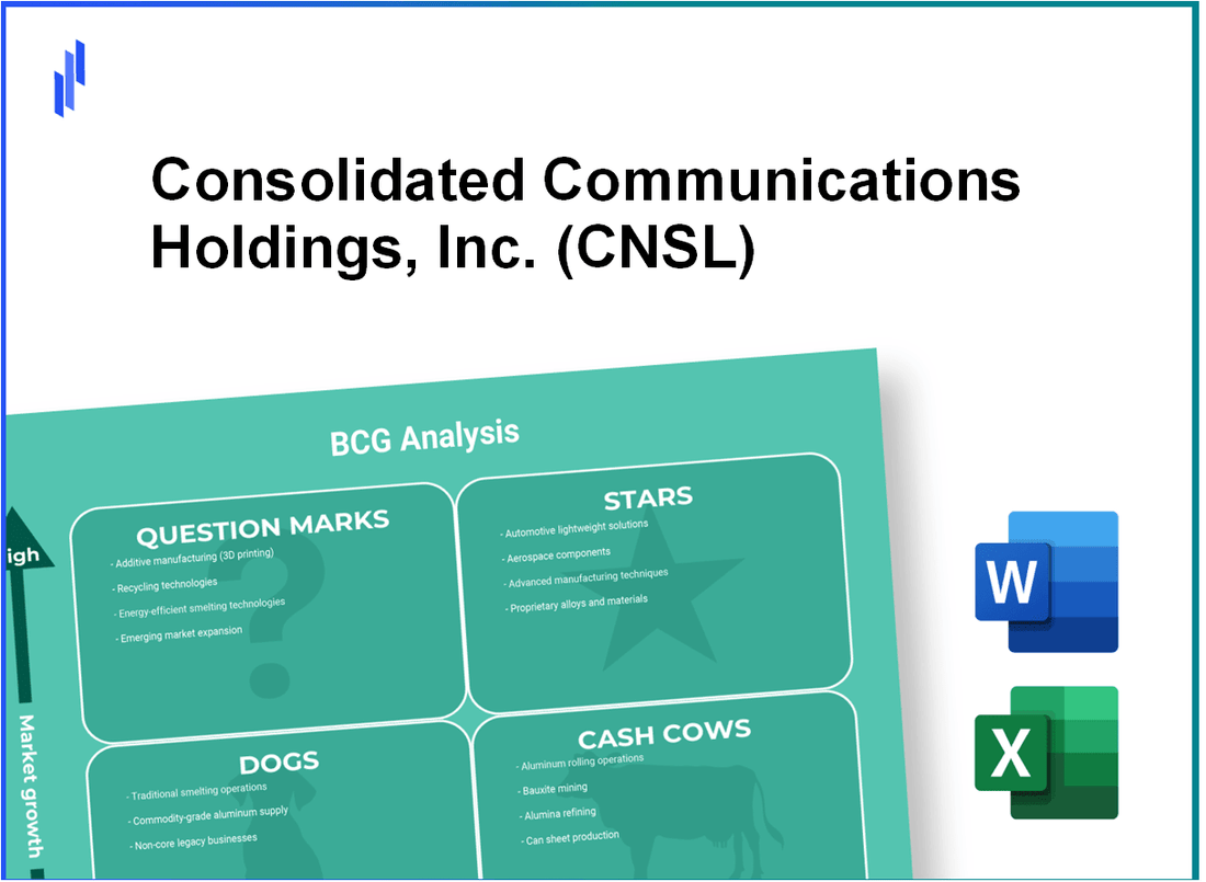 Consolidated Communications Holdings, Inc. (CNSL) BCG Matrix Analysis