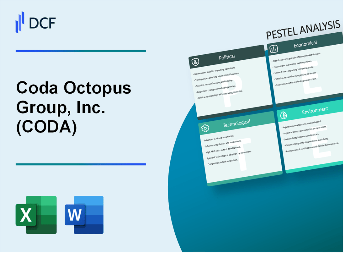 Coda Octopus Group, Inc. (CODA) PESTLE Analysis