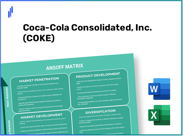 Coca-Cola Consolidated, Inc. (COKE)Ansoff Matrix