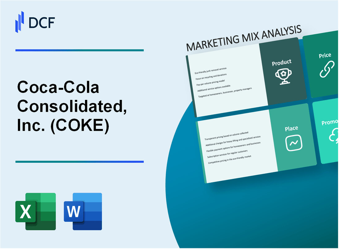 Coca-Cola Consolidated, Inc. (COKE) Marketing Mix