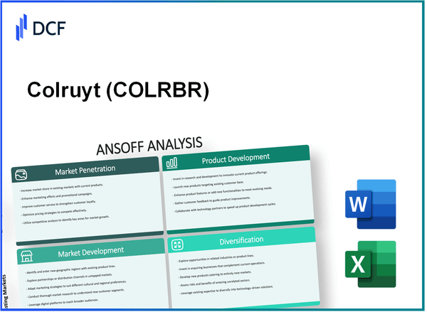 Etn. Fr. Colruyt NV (COLR.BR): Ansoff Matrix