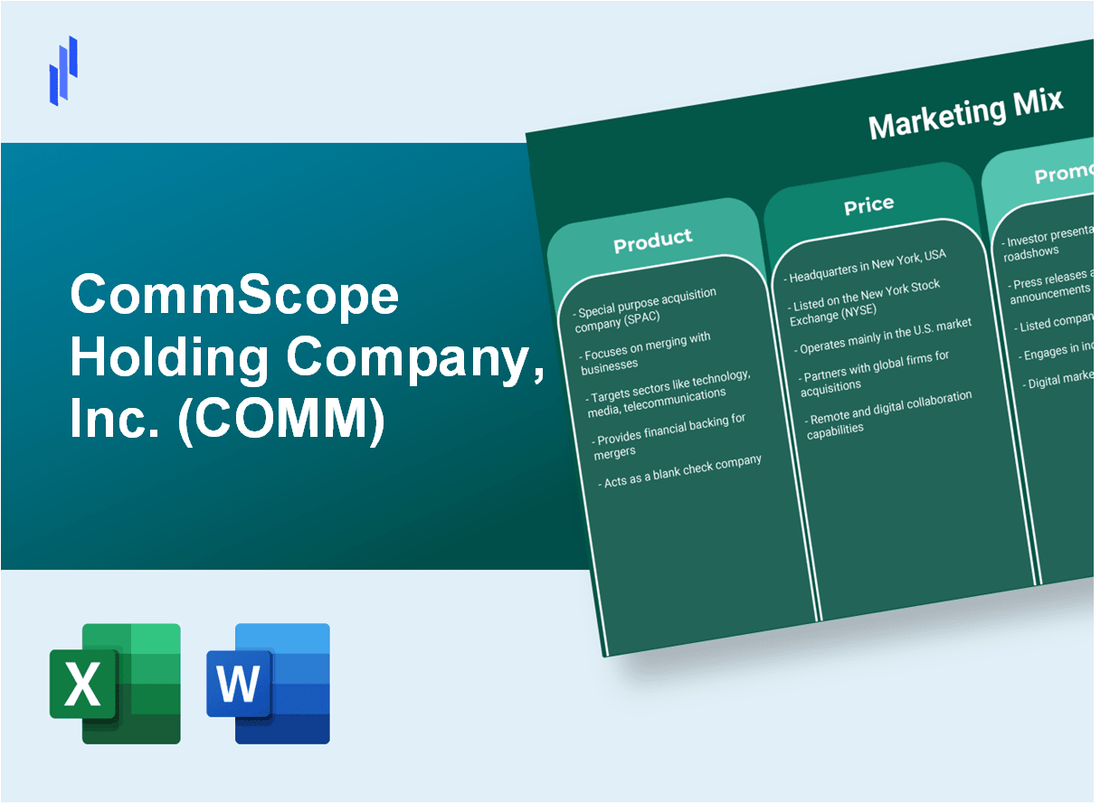 Marketing Mix Analysis of CommScope Holding Company, Inc. (COMM)