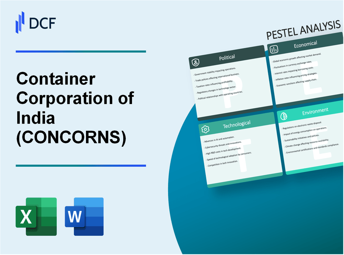 Container Corporation of India Limited (CONCOR.NS): PESTEL Analysis