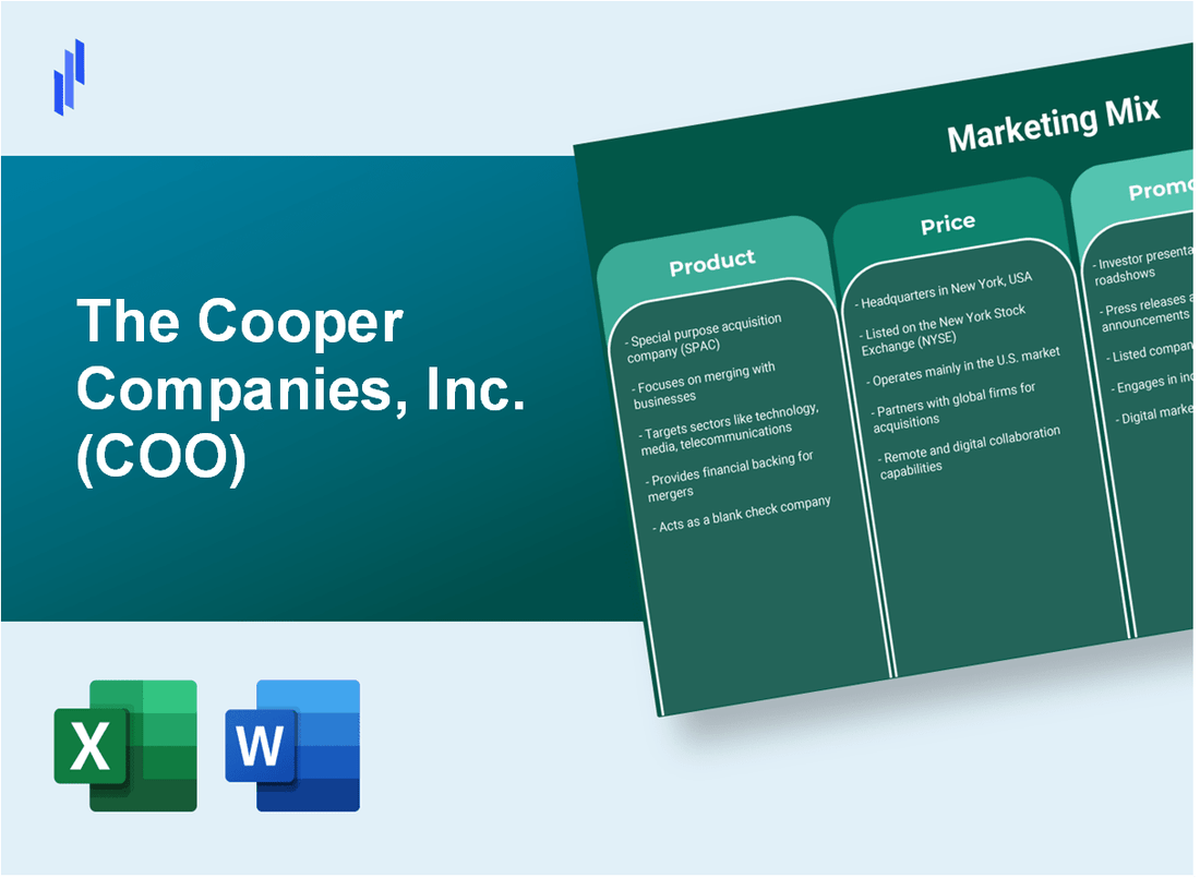 Marketing Mix Analysis of The Cooper Companies, Inc. (COO)