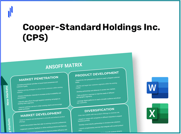 Cooper-Standard Holdings Inc. (CPS)Ansoff Matrix