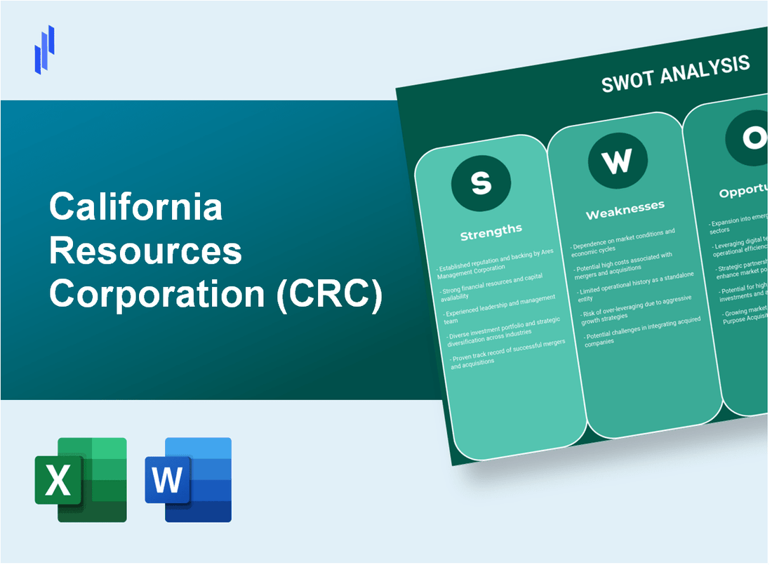 California Resources Corporation (CRC) SWOT Analysis