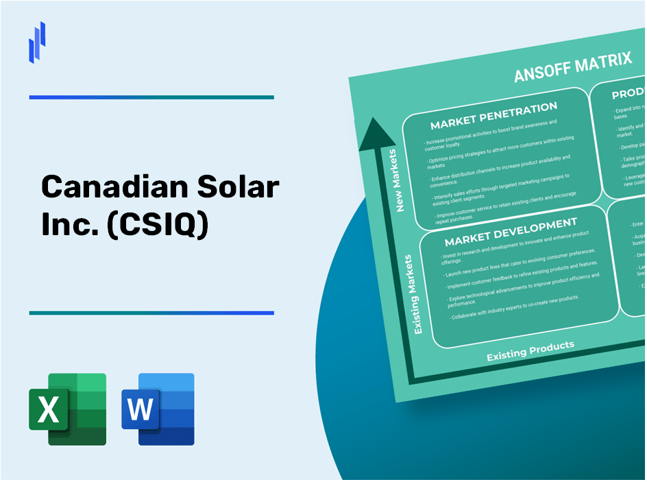 Canadian Solar Inc. (CSIQ) ANSOFF Matrix