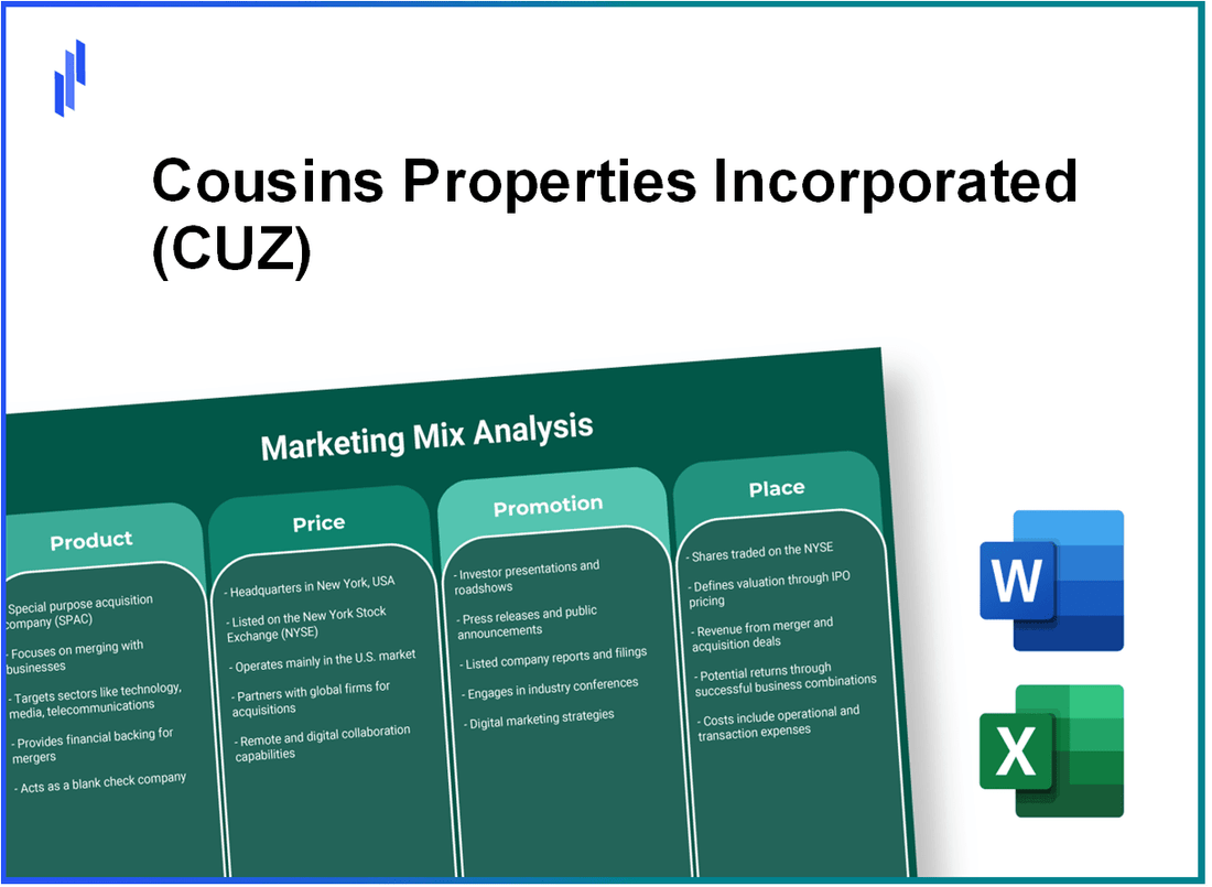 Marketing Mix Analysis of Cousins Properties Incorporated (CUZ)