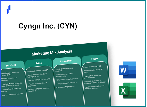 Marketing Mix Analysis of Cyngn Inc. (CYN)