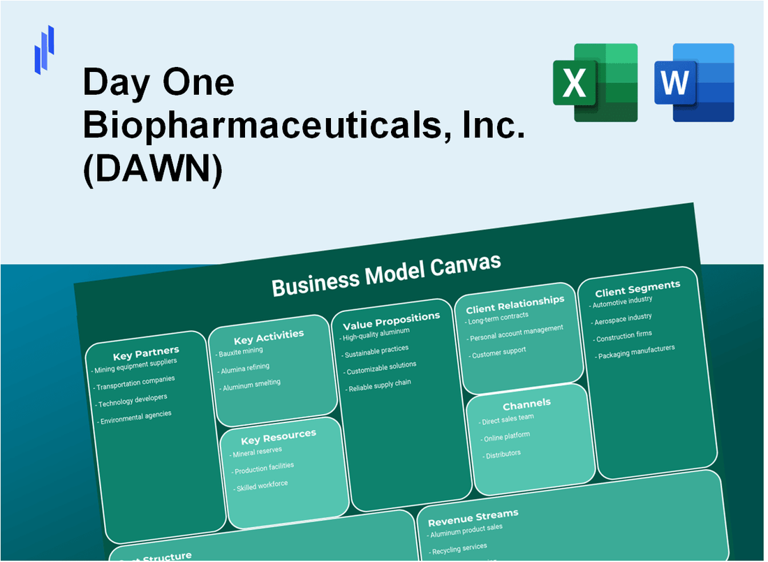 Day One Biopharmaceuticals, Inc. (DAWN): Business Model Canvas