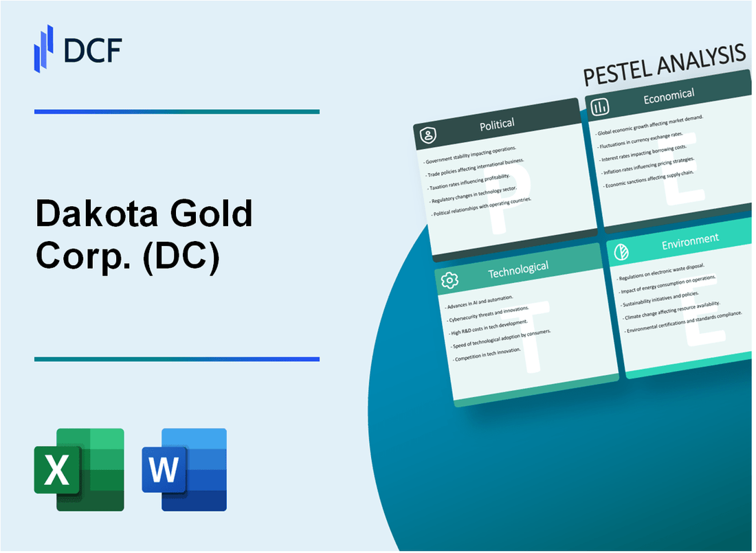 Dakota Gold Corp. (DC) PESTLE Analysis