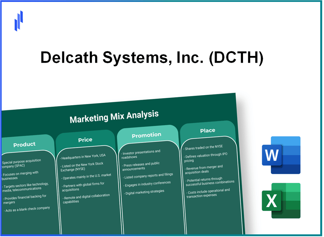 Marketing Mix Analysis of Delcath Systems, Inc. (DCTH)