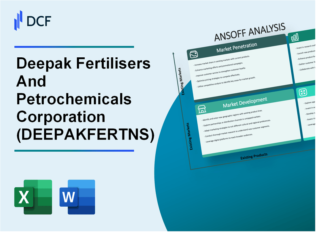 Deepak Fertilisers And Petrochemicals Corporation Limited (DEEPAKFERT.NS): Ansoff Matrix