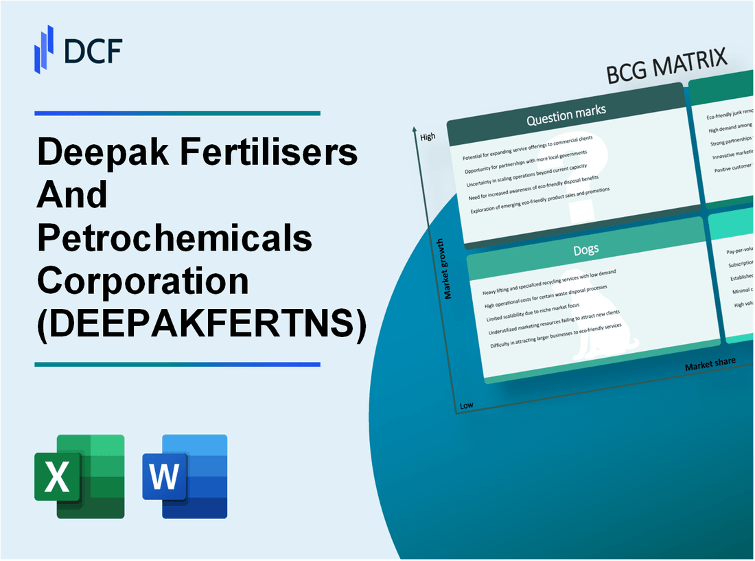 Deepak Fertilisers And Petrochemicals Corporation Limited (DEEPAKFERT.NS): BCG Matrix