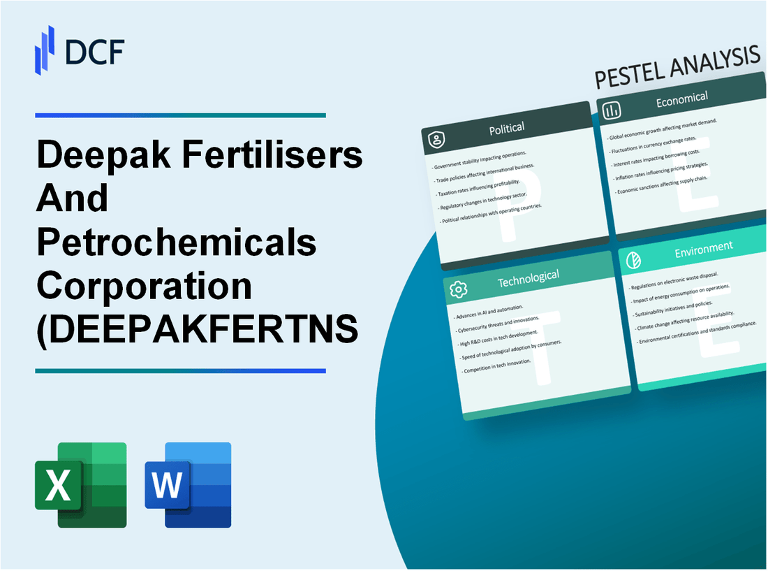 Deepak Fertilisers And Petrochemicals Corporation Limited (DEEPAKFERT.NS): PESTEL Analysis