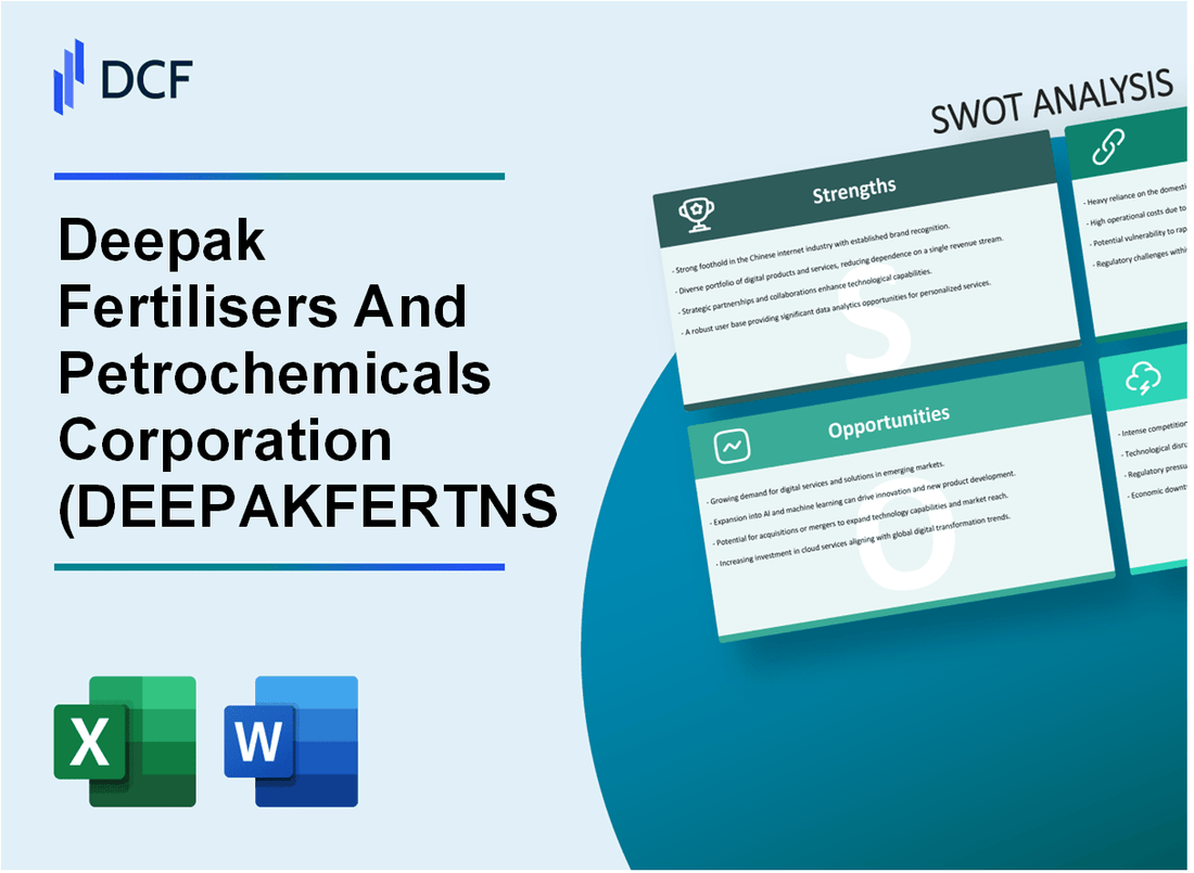 Deepak Fertilisers And Petrochemicals Corporation Limited (DEEPAKFERT.NS): SWOT Analysis