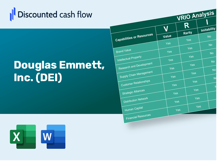 Douglas Emmett, Inc. (DEI): VRIO Analysis [10-2024 Updated]