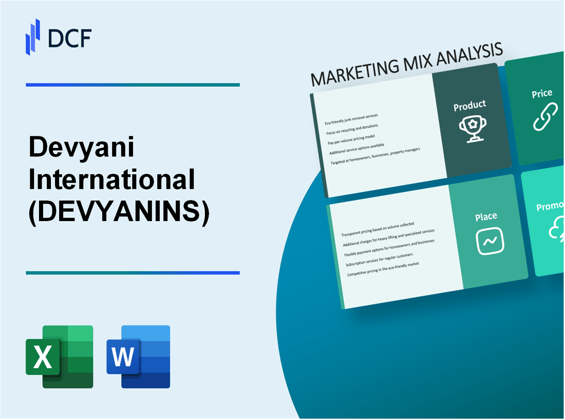 Devyani International Limited (DEVYANI.NS): Marketing Mix Analysis