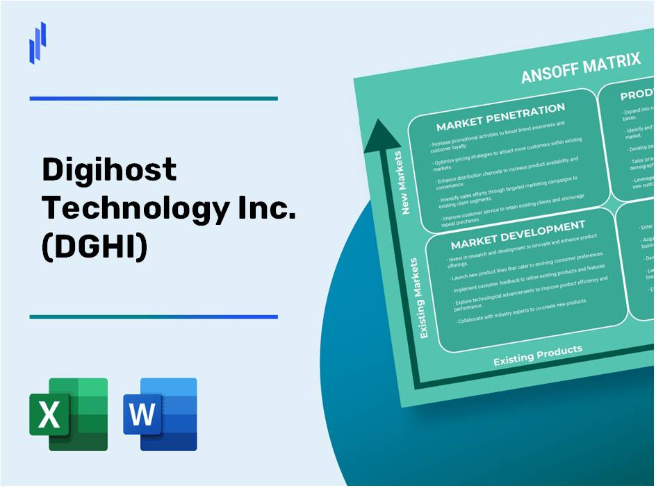 Digihost Technology Inc. (DGHI) ANSOFF Matrix