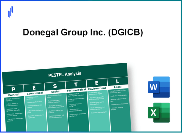 PESTEL Analysis of Donegal Group Inc. (DGICB)