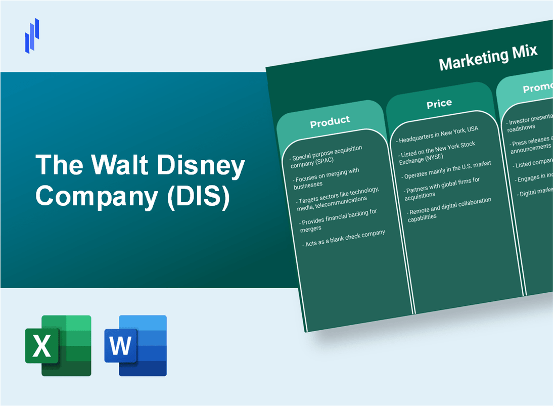 Marketing Mix Analysis of The Walt Disney Company (DIS)