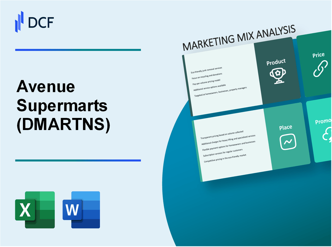 Avenue Supermarts Limited (DMART.NS): Marketing Mix Analysis