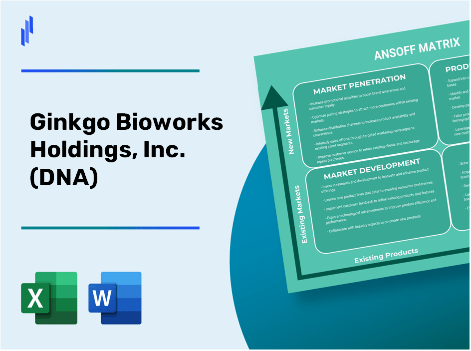 Ginkgo Bioworks Holdings, Inc. (DNA) ANSOFF Matrix