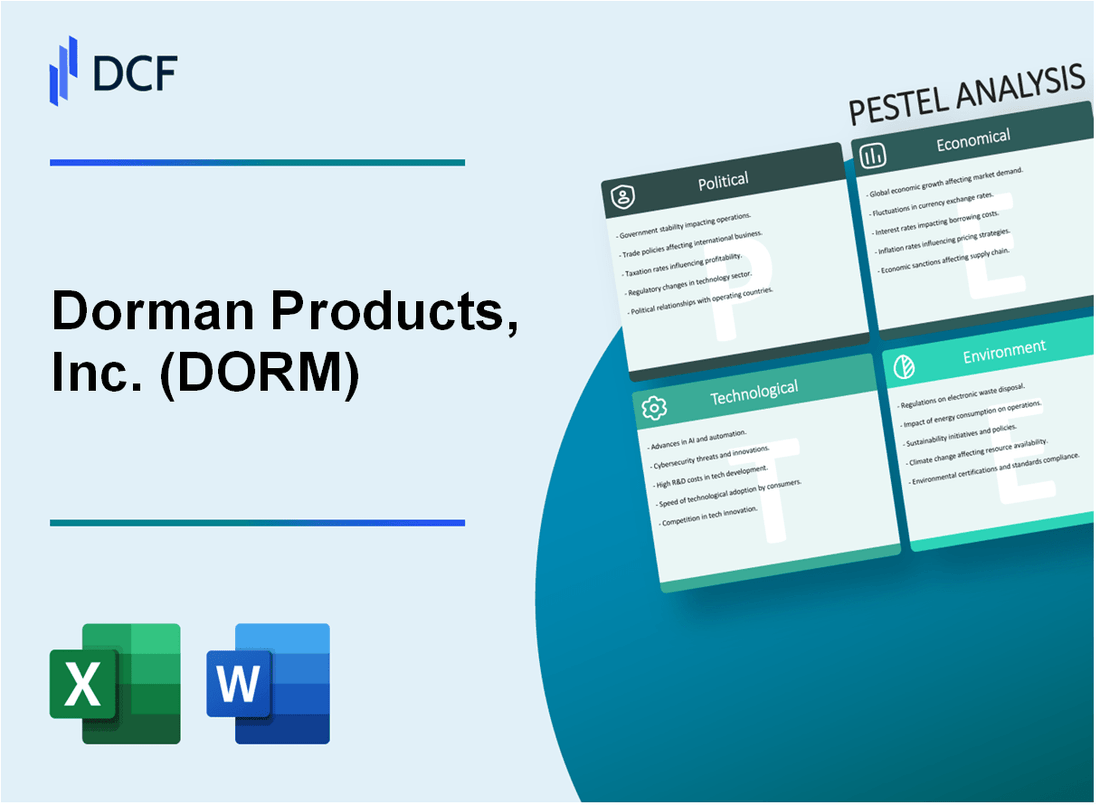 Dorman Products, Inc. (DORM) PESTLE Analysis