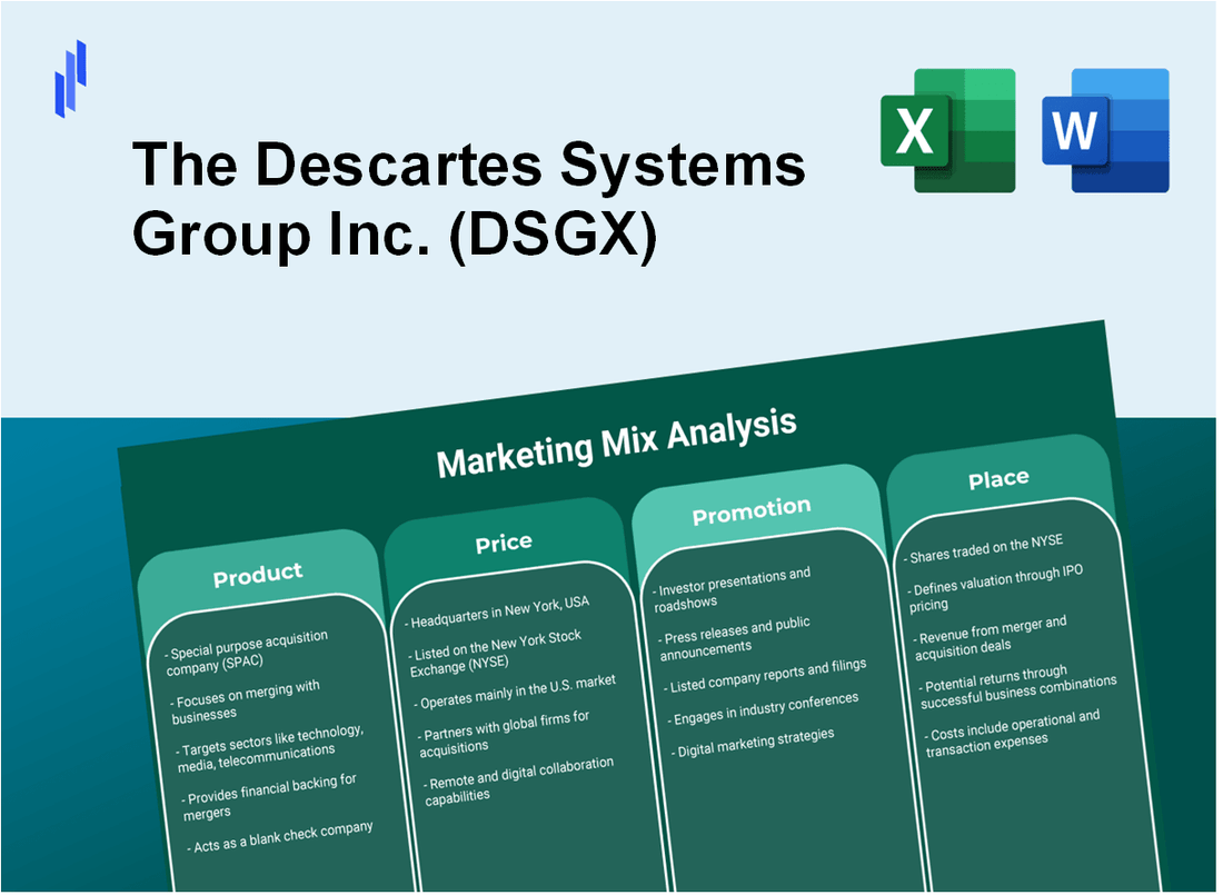 Marketing Mix Analysis of The Descartes Systems Group Inc. (DSGX)