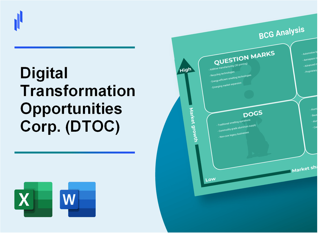 Digital Transformation Opportunities Corp. (DTOC) BCG Matrix Analysis