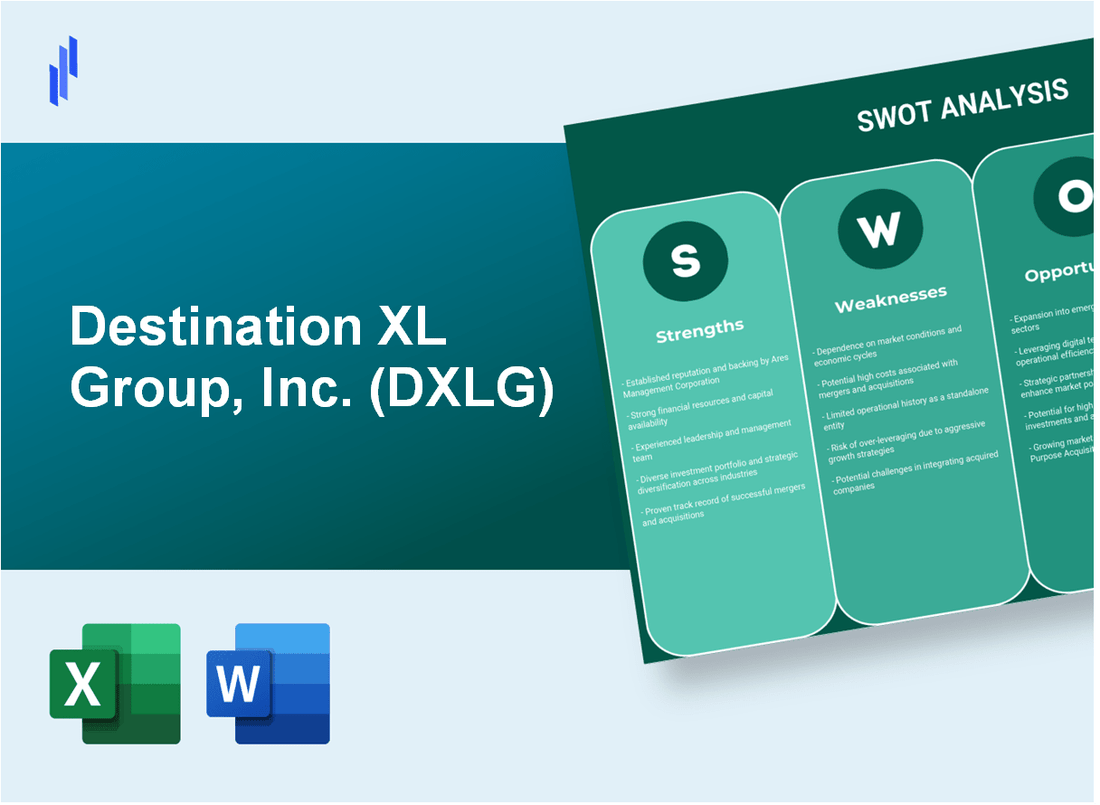 Destination XL Group, Inc. (DXLG) SWOT Analysis