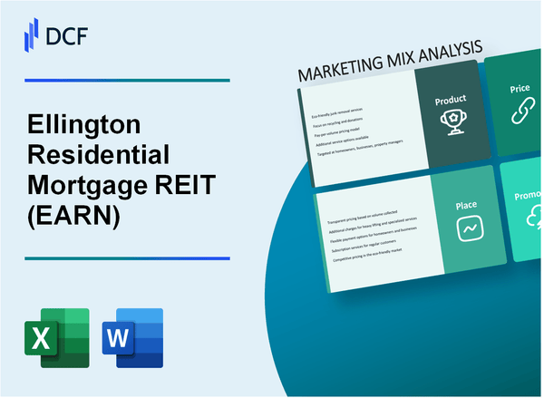 Ellington Residential Mortgage REIT (EARN) Marketing Mix