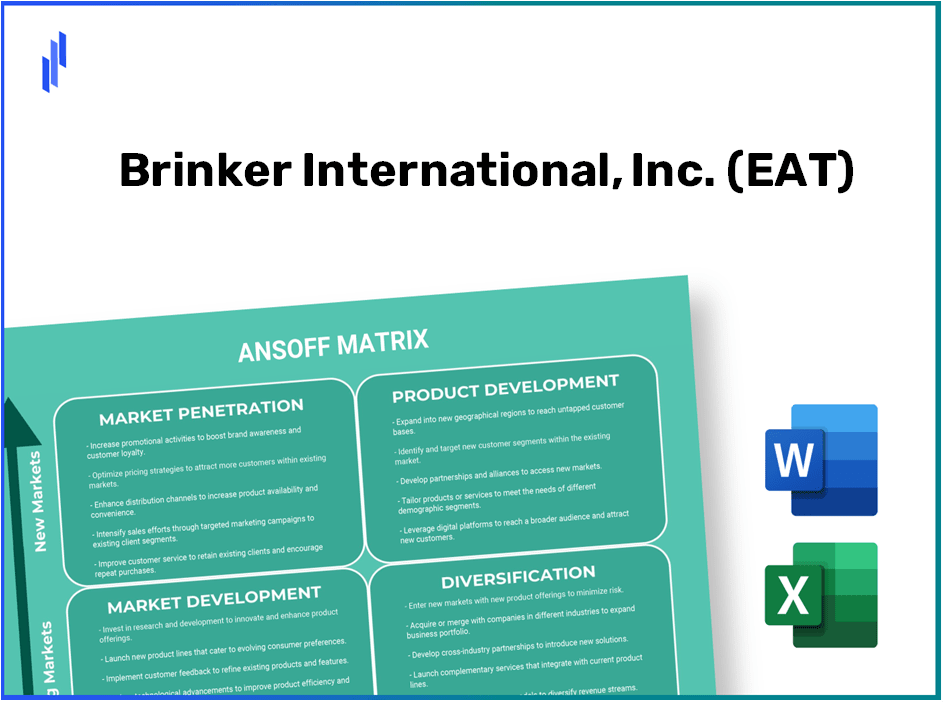 Brinker International, Inc. (EAT)Ansoff Matrix