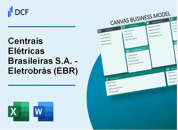 Centrais Elétricas Brasileiras S.A. - Eletrobrás (EBR) Business Model Canvas
