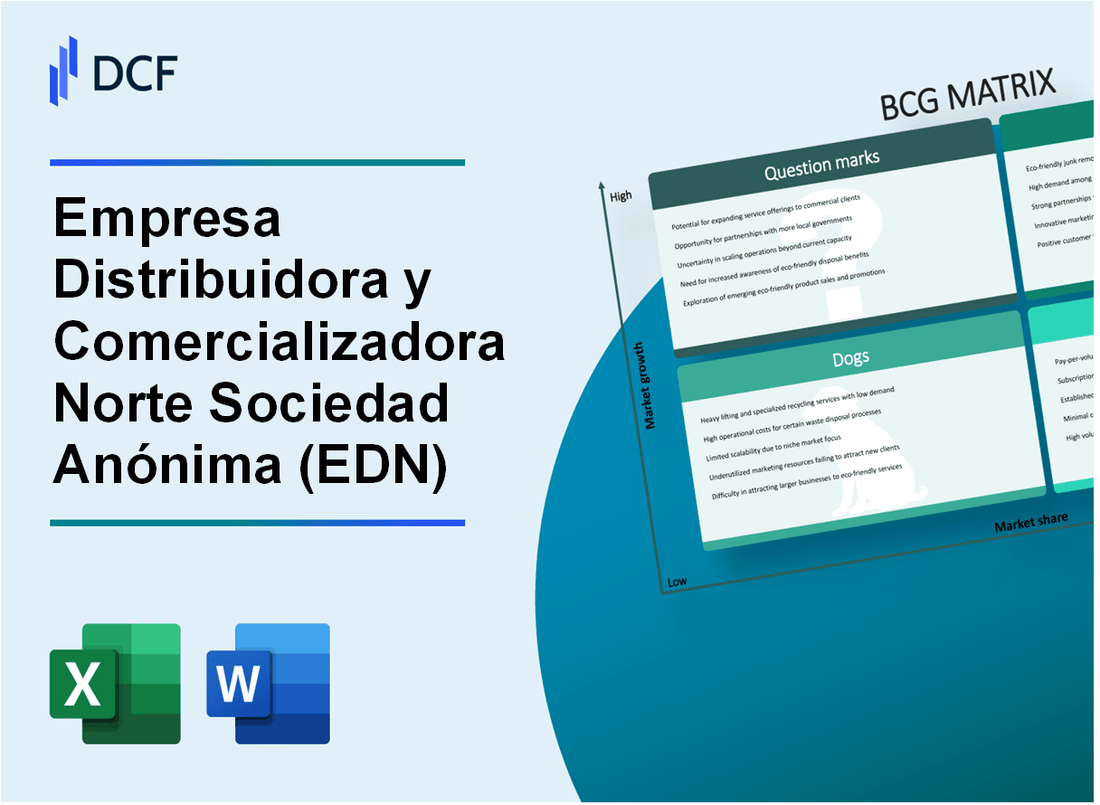 Empresa Distribuidora y Comercializadora Norte Sociedad Anónima (EDN) BCG Matrix