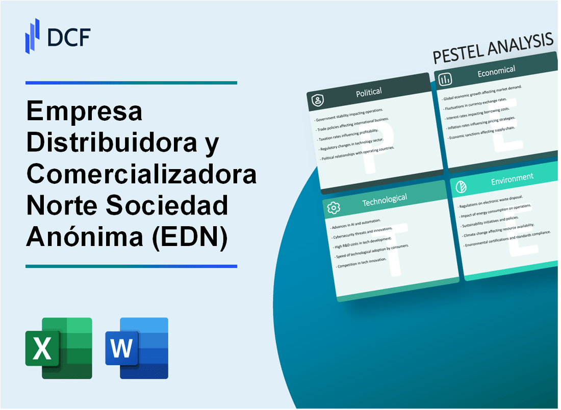 Empresa Distribuidora y Comercializadora Norte Sociedad Anónima (EDN) PESTLE Analysis