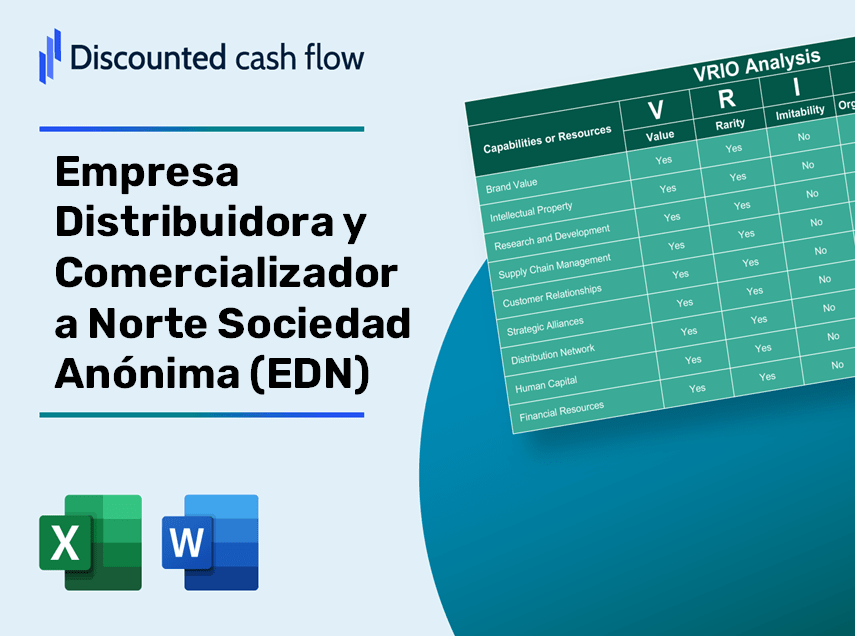 Empresa Distribuidora y Comercializadora Norte Sociedad Anónima (EDN): VRIO Analysis [10-2024 Updated]