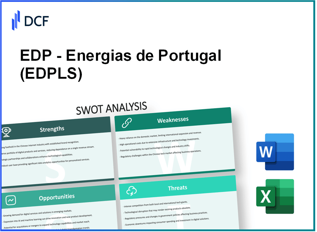 EDP - Energias de Portugal, S.A. (EDP.LS): SWOT Analysis