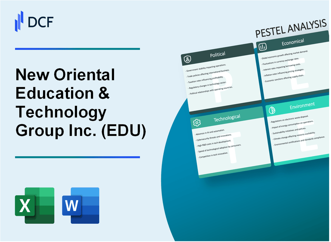 New Oriental Education & Technology Group Inc. (EDU) PESTLE Analysis